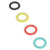 Alphacool Eiszapfen 13/10mm Anschraubtülle G1/4 - White Sixpack, Verbindung weiß, für weiche Schläuche (PVC, Silikon, Neoprene)