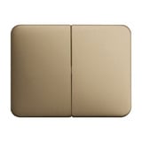 Busch-Jaeger Wippe zweiteilig für Serienschalter und Serienschalt-Taster bronze, Retail