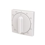 Busch-Jaeger Zentralscheibe, Rahmen weiß, Retail