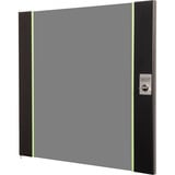 Digitus Glas-Fronttür für 19" 12HE Wandgehäuse Unique Serie, Frontpanel schwarz, 12 Höheneinheiten