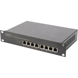 Digitus Netzwerk-Set 254 mm (10") - 6HE, 312 x 300 mm (B x T), IT-Schrank schwarz, 6 Höheneinheiten