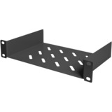 Digitus Netzwerk-Set 254 mm (10") - 6HE, 312 x 300 mm (B x T), IT-Schrank schwarz, 6 Höheneinheiten