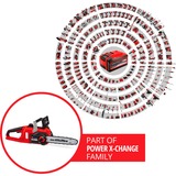 Einhell Akku-Kettensäge FORTEXXA 18/30 rot/schwarz, ohne Akku und Ladegerät