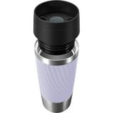 Emsa TRAVEL MUG Classic Twist , Thermobecher lavendel/edelstahl, 0,36 Liter