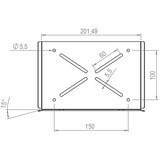 HAGOR HA Cam Holder XXL 86 – 110“, Halterung schwarz