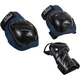 HUDORA Biomechanisches Protektoren Set Comfort blau/schwarz, Größe S