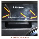 Hisense WD3S8043BB3  , Waschtrockner schwarz, Connect-Life