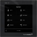 Homematic IP Glasdisplay (HmIP-WGD), Bedienteil schwarz