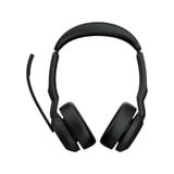 Jabra Evolve2 55, Headset schwarz, Stereo, UC, USB-C, Link380c