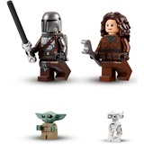 LEGO 75325 Star Wars Der N-1 Starfighter des Mandalorianers, Konstruktionsspielzeug aus Das Buch von Boba Fett, Spielzeug zum Bauen, Set mit Figur des Baby Yoda