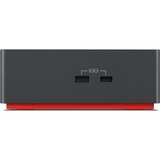 Lenovo ThinkPad Universal Thunderbolt 4 Dock, Dockingstation schwarz/rot