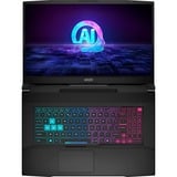 MSI Katana A17 AI B8VF-866, Gaming-Notebook schwarz, AMD Ryzen 7 8845HS, NVIDIA GeForce RTX 4060, 16 GB DDR5, 1 TB SSD, Windows 11 Home 64-Bit