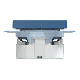 Merten Schutzkontaktsteckdose mit Schriftfeld blau, Retail