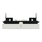 Merten Wippe für Serienschalter, zweiteilige Taste, glänzende Thermoplast-Abdeckung weiß (glänzend), Retail