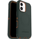 Otterbox Defender Pro, Handyhülle dunkelgrün/orange, iPhone 17, MagSafe