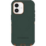 Otterbox Defender Pro, Handyhülle dunkelgrün/orange, iPhone 17, MagSafe