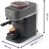 Philips Baristina BAR300/60, Espressomaschine schwarz, 1550 Watt
