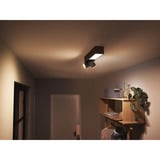 Philips HUE White & Color Ambiance Centris 2er Deckenspot, LED-Leuchte schwarz