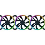 Razer Kunai Chroma - 140MM 3x 140x140x25mm, Gehäuselüfter schwarz, 3er Pack