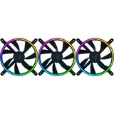 Razer Kunai Chroma - 140MM 3x 140x140x25mm, Gehäuselüfter schwarz, 3er Pack