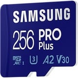 Samsung PRO Plus 256 GB SDXC (2023), Speicherkarte UHS-I U3, Class 10, V30, inkl. USB-Adapter