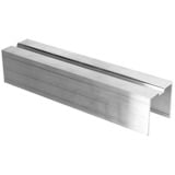  Schienenverbinder, für 4x4cm Solar-Profilschiene aluminium, 0% MWST