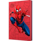 Seagate Spider-Man Drive Special Edition FireCuda 2TB, Externe Festplatte rot, Micro-USB-B 3.2 Gen 1 (5 Gbit/s)