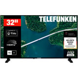 Telefunken XH32TP900S, LED-Fernseher 80 cm (32 Zoll), schwarz, WXGA, TiVo OS-Betriebssystem