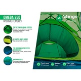 Vango Tunnelzelt Omega 350 grün/grau, Modell 2024