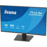 iiyama ProLite X2493HSU-B1, LED-Monitor 60.5 cm (23.8 Zoll), schwarz (matt), FullHD, IPS, HDMI, DP, USB-Hub, Adaptive-Sync, 120Hz Panel