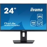 iiyama ProLite XUB2492QSU-B1, LED-Monitor 60.5 cm (23.8 Zoll), schwarz (matt), WQHD, IPS, AMD Free-Sync, 100Hz Panel