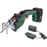 Bosch Heimwerken & Garten Akku-Astsäge Keo, 18Volt grün/schwarz, Li-Ionen Akku 2,0Ah, POWER FOR ALL ALLIANCE