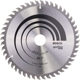 Bosch Kreissägeblatt Optiline Wood, Ø 210mm, 48Z Bohrung 30mm, für Handkreissägen