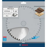 Bosch Professional PRO Wood Kreissägeblatt, Ø 210mm, 48Z Bohrung 30mm, für Handkreissägen