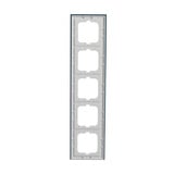 Busch-Jaeger Abdeckrahmen 5-fach blau, Retail