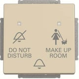 Busch-Jaeger Klingeltaster Einschalteinheit Do Not Disturb Make Up Room weiß, Retail
