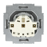 Busch-Jaeger Schutzkontakt Steckdosen Einsatz aluminium, Retail