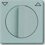 Busch-Jaeger Zentralscheibe Jalousie mit Drehgriff, Abdeckung Retail