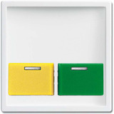 Busch-Jaeger Zentralscheibe studioweiß, Zentrale weiß, Retail