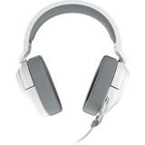 Corsair HS55 STEREO, Gaming-Headset weiß/grau, Klinke