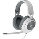 Corsair HS55 STEREO, Gaming-Headset weiß/grau, Klinke