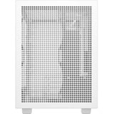 DeepCool CH260 WOOD, Tower-Gehäuse weiß/holz, Tempered Glass