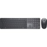 Dell Pro 7 ultraflache Tastatur und Maus (KM726), Desktop-Set schwarz, DE-Layout, Scherenmechanik