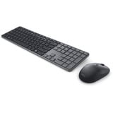 Dell Pro 7 ultraflache Tastatur und Maus (KM726), Desktop-Set schwarz, DE-Layout, Scherenmechanik