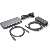 Digitus 11 Port USB-C Dockingstation grau/schwarz