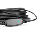 Digitus Aktives USB 3.2 Gen 1 Verlängerungskabel, 20 Meter schwarz, Repeater Kabel