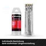 EINHELL Hammerbohrer-Satz SDS-plus, Ø 6-14 mm 7-teilig, 160 mm