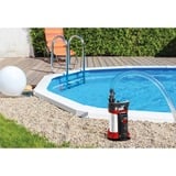 EINHELL Klarwasserpumpe GE-SP 4390 N-A LL ECO, Tauch- / Druckpumpe rot/schwarz, 430 Watt