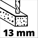 EINHELL Power X-Change Akku-Schlagbohrmaschine TE-ID 18 Li - Solo, 18Volt rot/schwarz, ohne Akku und Ladegerät