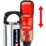 EINHELL Schmutzwasserpumpe GC-DP 6315 N, Tauch- / Druckpumpe rot/edelstahl, 630 Watt